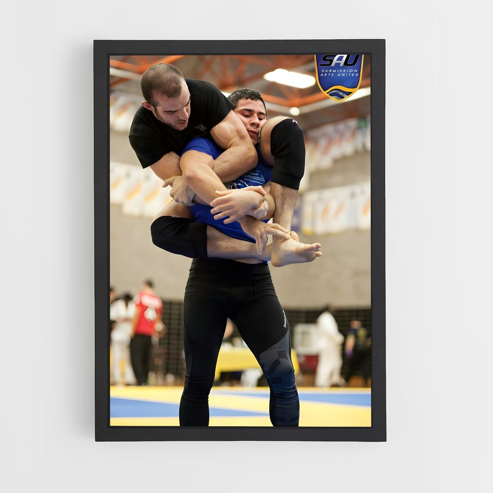 Poster Le Trickster – affiche Jiu-jitsu brésilien (vue 2)